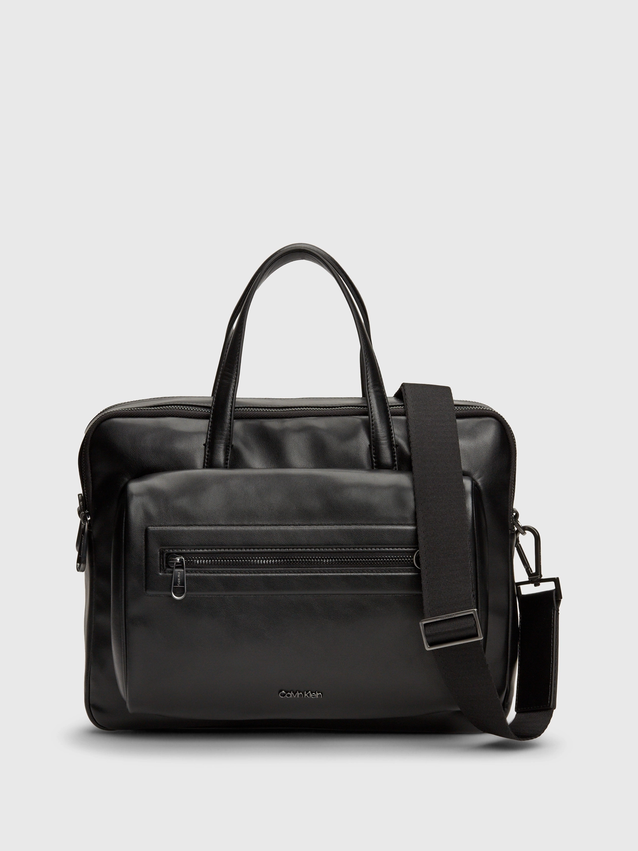 Faux Leather Laptop Bag