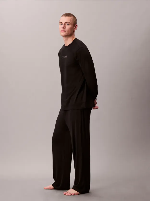 Black Pyjama Pants - Ultra Soft Modal