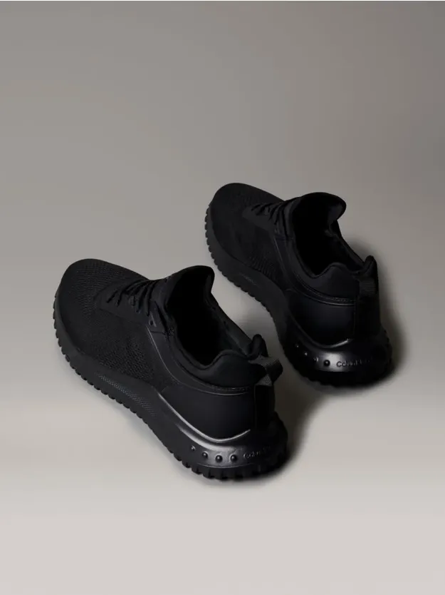 Triple Black Runner Sock Mix Trainers